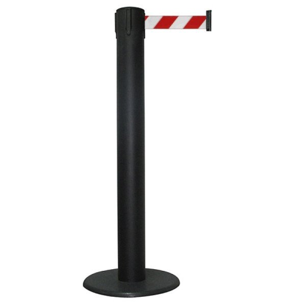 Stein HGS Personenleitsystem Komplett-Set 'P-Line Titan', rot/weiß diag., VE: 6 Stück, 71439.0005