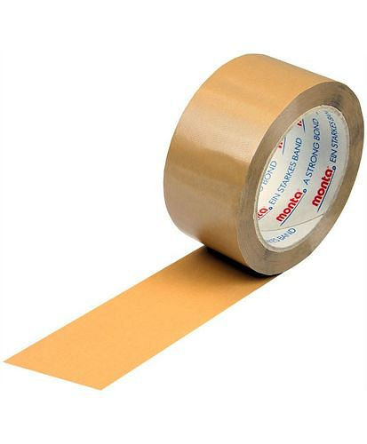 monta Klebeband monta 201, geprägt, braun, VE: 36 Rollen, 299535