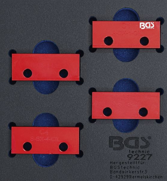 BGS Werkstattwageneinlage 1/6: Nockenwellen-Arretierwerkzeug-Satz, für Alfa Romeo / Lancia 3.0l V6 24V, 9227