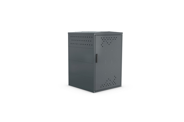 WSM Rollatorbox G Farbe RAL 7016, mit Giebeldach, 122000072