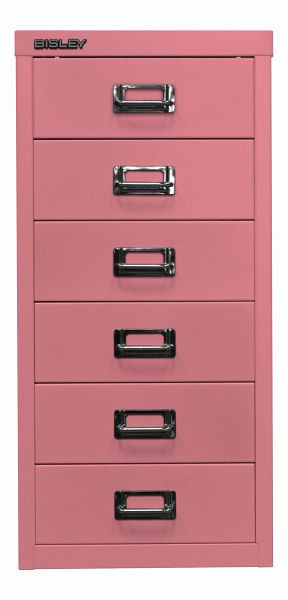 Bisley MultiDrawer™, 29er Serie, DIN A4, 6 Schubladen, pink, L296601