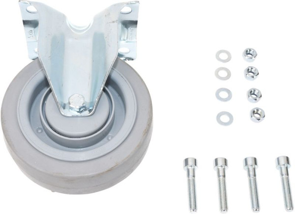 Hazet Bockrolle, inklusive Schrauben, 125 mm Ø für Werkstattwagen Hazet Assistent 173, Netto-Gewicht: 0.95 kg, 173-09