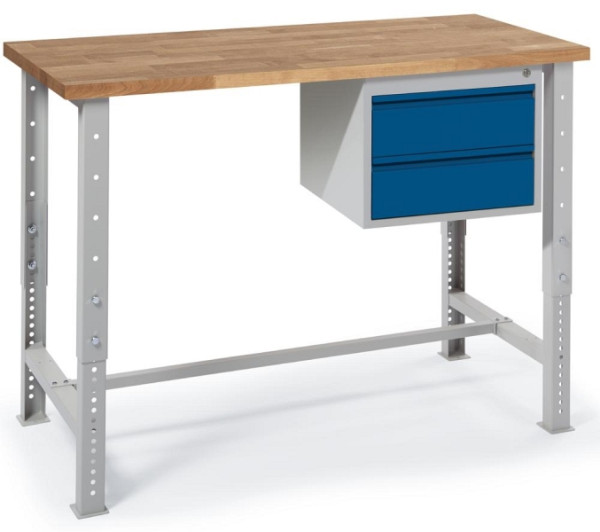 Deskin Hängecontainer WS Profi System, Enzianblau RAL 5010, 460 x 600 x 380 mm, 284567