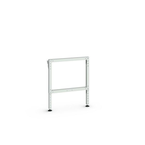 bott cubio Werkbankfuß höhenverstellbar, mit Niveauausgleich, BxTxH: 80x800x700-1000mm, RAL 7035, Lichtgrau, 41401030.16V