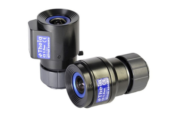 Theia Technologies F1,8/1,67mm Objektiv, Ultra-Weitwinkel, Tag/Nacht, Megapixel, DC, 1/2,7", CS, SY110A