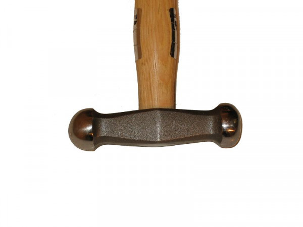 DINOSAURIER Kugelhammer Standard, Breite Hammerkopf 96,8 mm, Länge Hammer-Holzstiel 285 mm, LxBxH=289x96,8x26,6 mm, Gewicht: 365 Gramm, HH 620 GKB