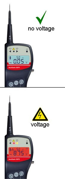 Tietzsch Spannungsprüfer Multisafe DSP 5 mit Lastzuschaltung, 84501