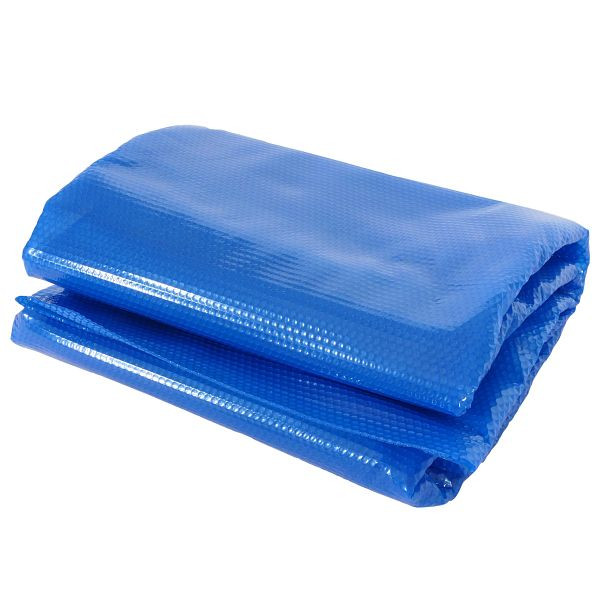 Mendler Pool-Abdeckung Wärmeplane Abdeckplane Solarplane Solarabdeckung, Stärke: 400 µm, rechteckig 3x2m blau, 66366