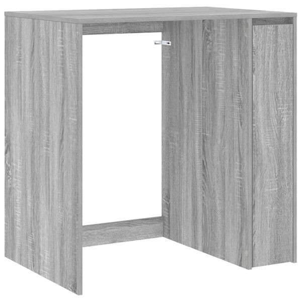 vidaXL Waschmaschinen-Schrank mit Tür Graues Sonoma 87 x 60 x 89 cm, 8006805