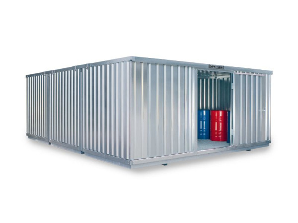 SÄBU SAFE Tank Kombination 5000, für WGK 1-3, inkl. Endmontage, nicht isoliert, 5.080 x 6.520 x 2.300 mm, Einflügeltür auf der 5 m Seite, F319860101-F905