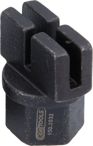 KS Tools 3/8" Öldienst-Spezialprofil-Bit-Stecknuss für Ford / PSA, 150.1032