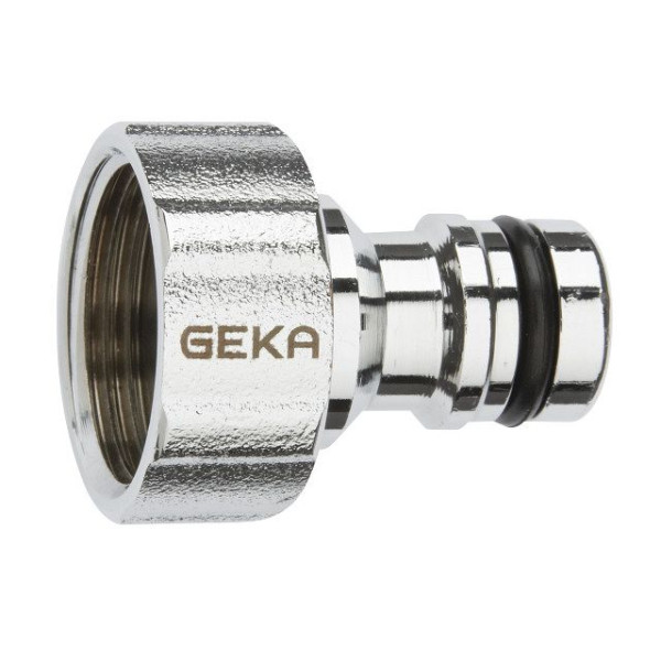 GEKA plus Hahnstecker Stecksystem IG G3/4 Messing Chrom, VE: 5 Stück, 46.0811.8