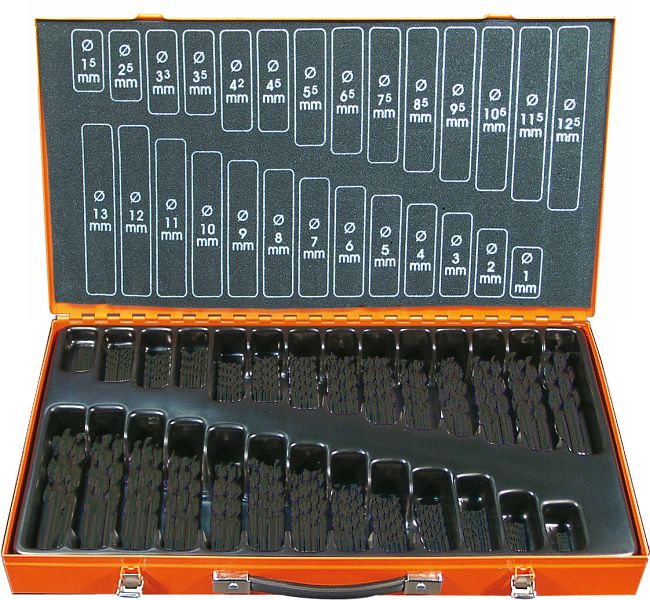 Bohrer Kobalt HSS 1-13mm - 25teiliges Set Bohrer Kobalt HSS 1-13mm - 25teiliges Set