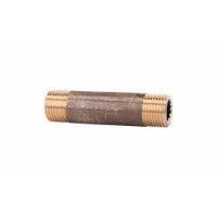 Riegler Rohrdoppelnippel, Messing, 111100, 4047322280433