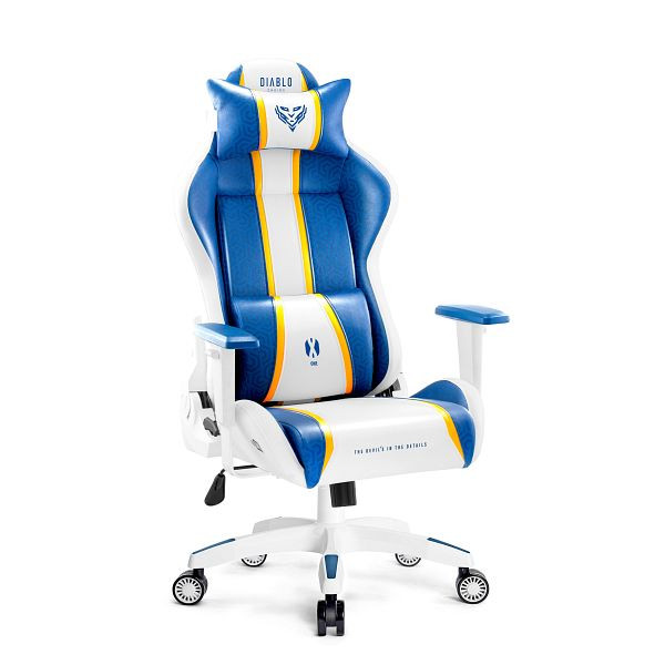 Diablo Chairs Gaming Stuhl Diablo X-One 2.0 Normal Size: Aqua Blue, 1136