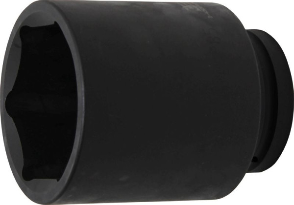 BGS Kraft-Steckschlüssel-Einsatz Sechskant, tief, Antrieb Innenvierkant 25 mm (1"), SW 85 mm, 5500-85