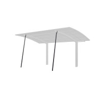 Produktbild von Ximax Carport Zubehör Stützstange Standard Schwarz, 77003 Ximax Carport Zubehör Stützstange Standard Schwarz, 77003