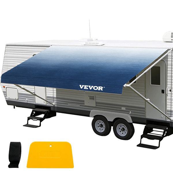 VEVOR Wohnmobil-Markisenstoff Wohnmobil-Wohnwagen-Anhänger-Ersatzstoff, ZYSBYLSBD18FTD99VV0