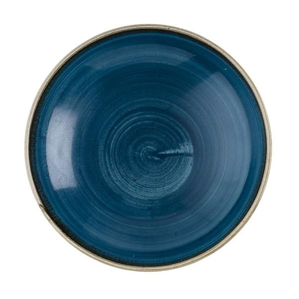 Churchill Stonecast Java Blue Coupe-Schüsseln, 184 mm, (12 Stück), HR385