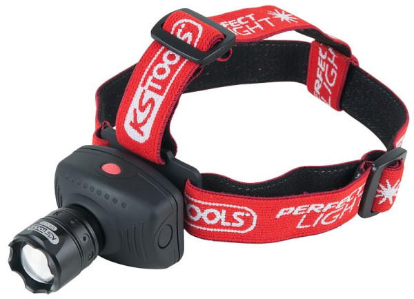 KS Tools perfectLight Kopflampe mit Fokus 140 Lumen, 550.1238