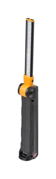 Brennenstuhl Akku LED Arbeitsleuchte SANSA mit Akku und Magnet (Leuchtdauer max. 80h, 400+70lm, auf Taschenformat einklappbar, USB-Ladekabel), 1177370