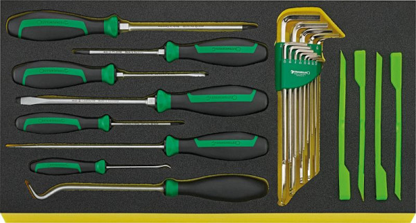 STAHLWILLE Werkzeug-Sortiment TCS 13214A/1 WT/LM 5 25 Stück, 96831108