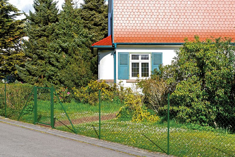 Alberts Maschendrahtzaun als ZaunKomplettset zum Einbetonieren Höhe