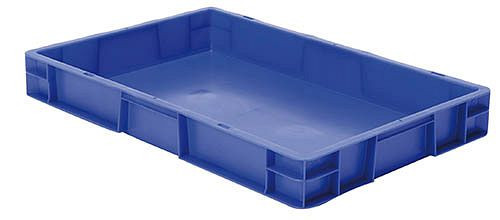 Bedrunka+Hirth Transport-Stapelkästen, rot, Maße in mm (BxTxH): 400 x 600 x 75, 072750201