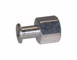 Riegler Anschlussnippel für Balgsauger, rund, 1,5 und 2,5 Falten IG, 108512