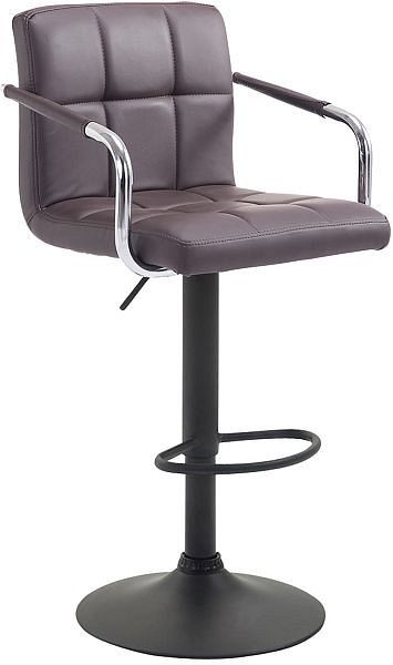 CLP Barhocker Lucy V2 schwarz, braun, 315647, 4251756431754
