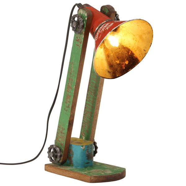 vidaXL Schreibtischlampe 25 W Mehrfarbig 23x13x52 cm E27, 371908