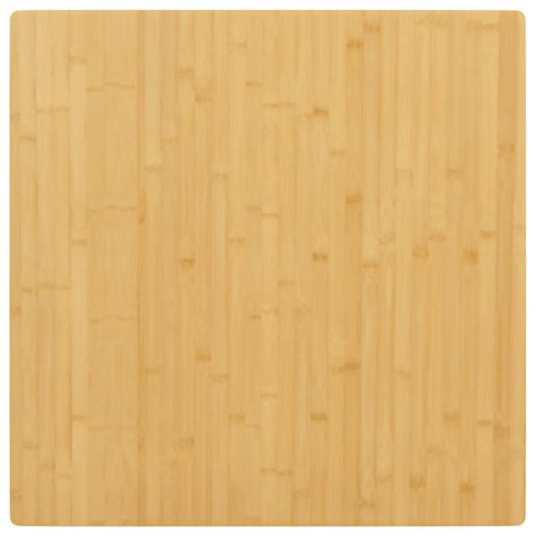 vidaXL Tischplatte 90x90x2,5 cm Bambus, 352703, 8720845773045