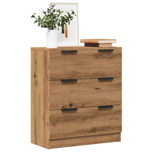 vidaXL Sideboard Artisan-Eiche 60x30x70 cm Holzwerkstoff, 856835