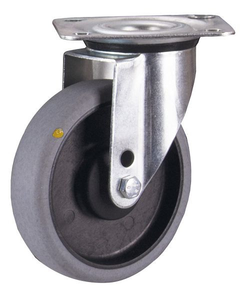 VARIOfit Lenkrolle elektrisch leitfähig, 125 x 40 mm, grau, lpg-125.036