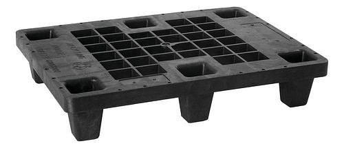 DENIOS Displaypalette, aus PE-RE, 600 x 800 x 150 mm, 6 Füße, nestbar, VE: 5 Stück, 312631