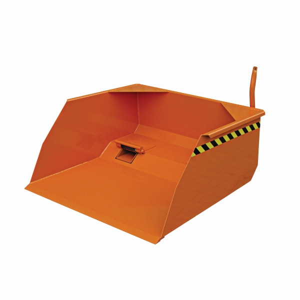 Eichinger Industrie Schaufel mit Staplergabel-Durchschub, 3000 kg, 1250 Liter reinorange, 20631300000000