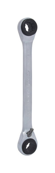 KS Tools 4 in 1 GEARplus umschaltbar Doppel-Ratschenringschlüssel, 12x13x14x15mm, 503.4543