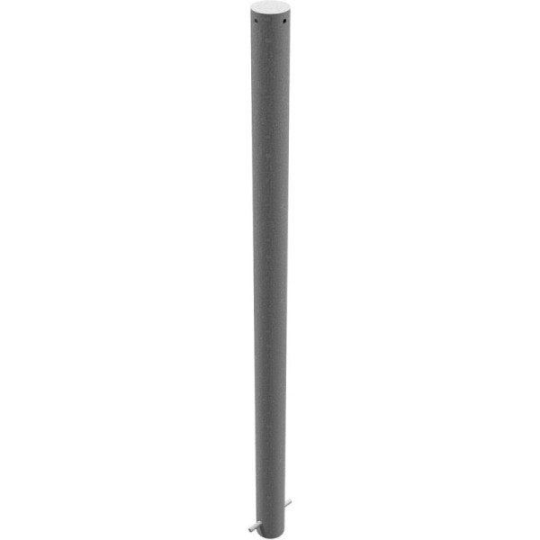 Stein HGS Absperrpfosten -Bollard- Ø 76 mm, ortsfest /zum Einbetonieren, ohne Farbe, ohne Ösen, 476