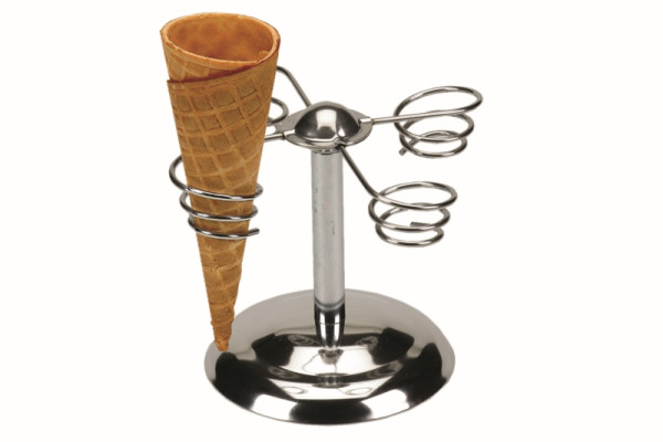 Schneider Eistütenhalter für 4 Eistüten, Material: Edelstahl, 190310