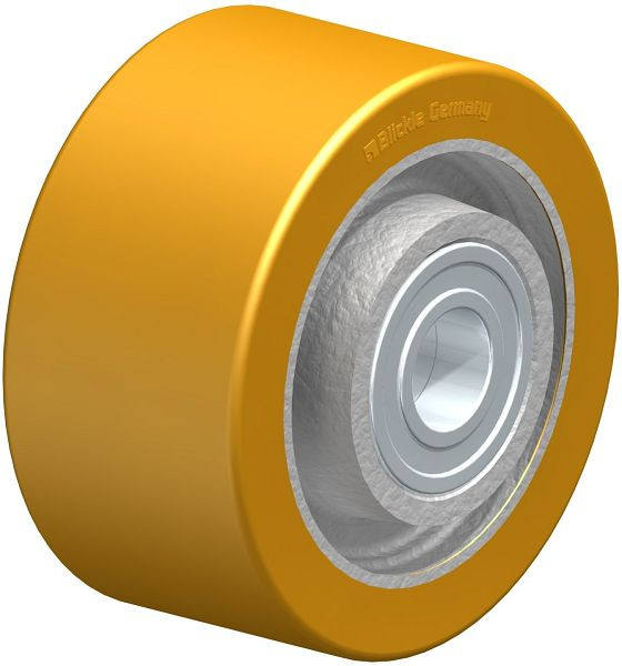 Blickle GTH 101/20K Rad aus Blickle Extrathane®, Hellbraun, 600064
