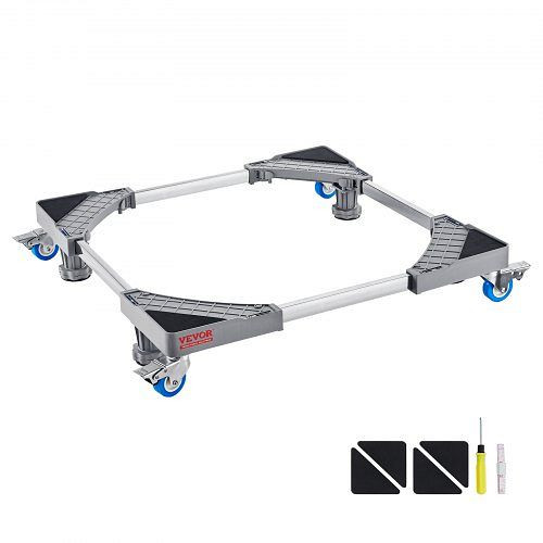 VEVOR Möbelwagen, 4 Räder, ineinandergreifend, für schwere Möbel, 2 Stück, 40,6x27,9 cm, 227,8 kg Kapazität, schwarz, WGC1725INCHPX7LJ7V0