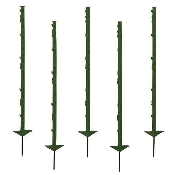 Growi Kunststoffpfahl, VE: 20 Stück, grün, Länge: 1,05 m, 10021290