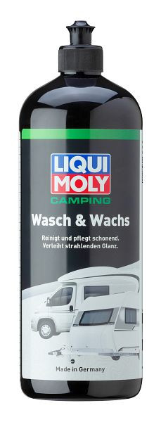LIQUI MOLY Camping Wasch & Wachs, Flasche Kunststoff, VE: 1 Liter, 21809