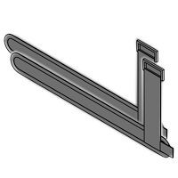 Optrel Verlängerung für Schultertrageeinheit, schwarz, passend zu 'Optrel®' Frischluftsystem swiss air (57256/4700.010, 4700.005), 4556.035