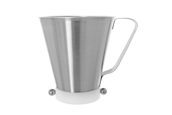 Schneider Glasurtrichter 1,0 l Volumen, Edelstahl, für flüssiges Fondant mit Dosiermechanik, 199960