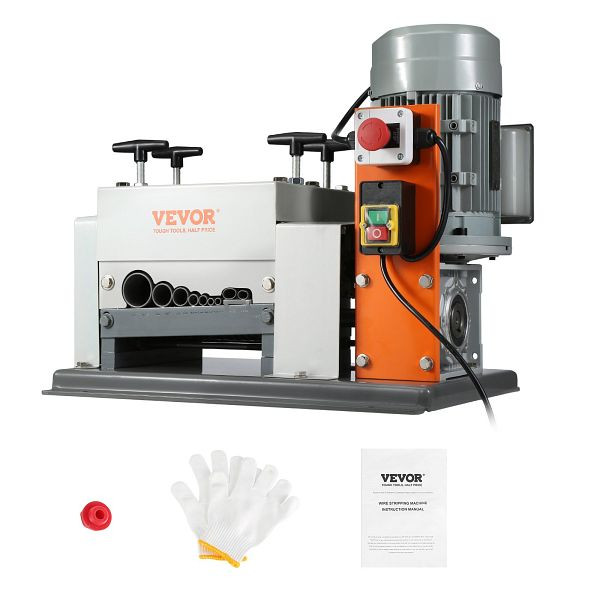 VEVOR Kabelabisoliermaschine Elektrisch 1,5-40 mm Kabelschälmaschine 1500 W Abisoliermaschine, BXJLSDD1500W924XFV2