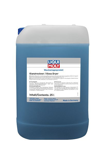 LIQUI MOLY Glanztrockner, Kanister Kunststoff, VE: 25 Liter, 21712