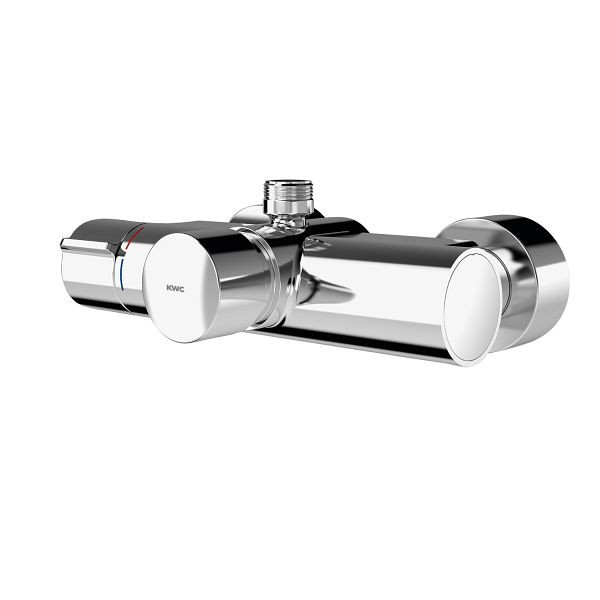 KWC Wandbatterie, F5, hydraulisch, Thermostat, für Bogen/Duschrohr, 2030032978