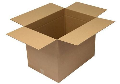 TransPak Wellpapp-Faltkarton 1-wellig, Innenmaß 650 x 450 x 500 mm, Qualität 1.30C, VE: 25 Stück, 299316