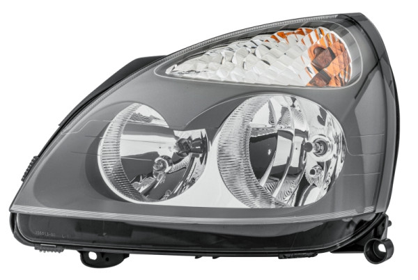 HELLA Halogen-Hauptscheinwerfer, für u.a. Renault Clio II (BB_, CB_), ECE, für Linksverkehr, links, 1LB 008 461-751
